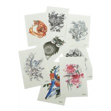 Nacario Karışık Tattoo Dövme Sticker