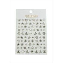 Nacario Çiçek Tattoo Dövme Sticker