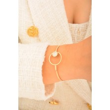 CEBECİ Cebeci 14 Ayar Rose Kelepçe Altın Bilezik