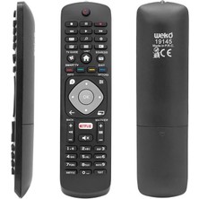 Huayu Weko Philips RM-L1285+ Smart Tuşlu Netflix LCD Led TV Kumanda