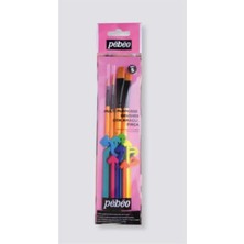 Pebeo 4'lü Fırça Seti- Set 5