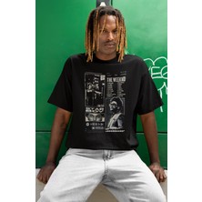 Sevbano Tasarım The Weeknd Starboy Rapper Baskılı Unisex Oversize Şarkıcı Tişört