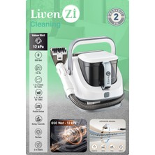 Livenzi JJB-737-II Koltuk Halı Yıkama ve Leke Çıkartma Makinesi-Beyaz