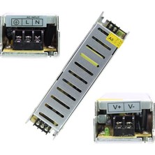 Powermaster PM-13247 12 Volt - 5 Amper Slım Kasa Metal Adaptör (158*40*30)