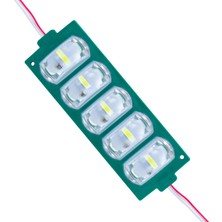 Powermaster 12 Volt 4 Watt Yeşil 3030 10 X 53.8 Mm IP65 260 – 280 Lümen 180 Derece Modül Led