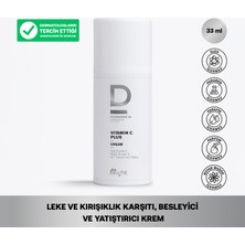 Dermoskin Be Bright Vitamin C Plus Krem | Leke Giderici | Nemlendirici Krem | C Vitamini Cilt Bakımı | 33 ml