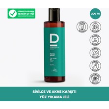 Dermoskin Acgun Akne Karşıtı Yüz Yıkama Jeli | Yüz Temizleyicileri | Salisilik Asit | 200 ml