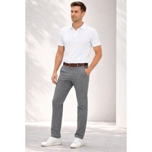 Varetta Erkek Gri Yazlık Kot Pantolon Klasik Kesim İtalyan Yandan Cepli