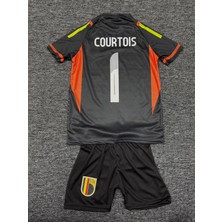 Rodak Spor Courtois 1 Belçika Şortlu Çocuk Kaleci Forması