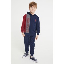 U.S. Polo Assn. U.S. Polo Assn Erkek Çocuk Lacivert Eşofman Takımı US1160-C-V2