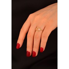 CEBECİ Cebeci 14 Ayar İncili Altın Yüzük