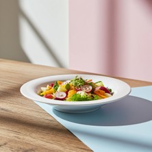 Külsan Çukur Melamin Kase 30 cm. Beyaz