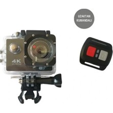 Elikaya TR Kumandalı 4K Wi-Fi Aksiyon Kamerası