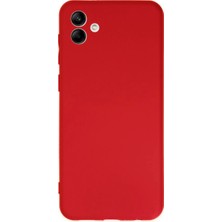 SiHako Galaxy A04 Kılıf First Silikon - Kırmızı