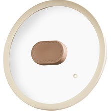 20 cm Silikon Cam Kapak ve Tepsi, Pratik ve Şık Mutfak Gereçleri