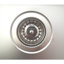 Teka Süzgeç 8 cm Çaplı Evye İçin Uyumlu Paslanmaz Çelik