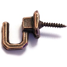 Elikaya TR Eco Lounge Vidalı Kanca, Askı Küçük - 15X23MM, Eskitme  - 1 Adet