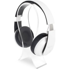 Normadia Şeffaf Kulaklık Standı, Şık ve Pratik Ses Aksesuarı Tutucu