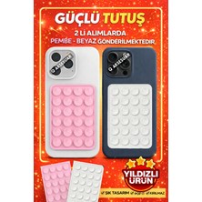 Normadia Vakumlu Silikon Telefon Tutucu, Kaymaz ve Yapışkanlı, Güvenle Kullanım