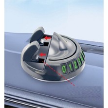Normadia 360° Dönebilen Araç Telefon Tutucu ve Numara Tutucu