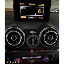 Normadia Açılabilir Manyetik Telefon Tutucu, Audi A3 8V 2013-2020 Uyumlu