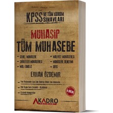 A Kadro Yayınları Genel Muhasebe Muhasip 6.baskı