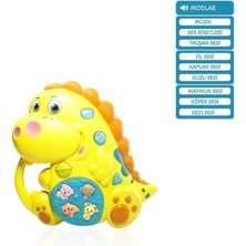Elikaya TR JLG-855-76A Işıklı ve Müzikli Dinazor Bebek