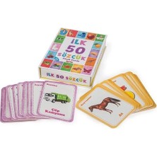 Elikaya TR 1161 Dıytoy, Flash Cards - Ilk 50 Sözcük / +12 Ay