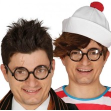 Elikaya TR Siyah Çerçeveli Numarasız Camlı Öğrenci Şaka Gözlüğü 1 Adet