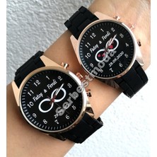 Sevgililer Günü Hediyesi Kişiye Özel Isimli Saat Erkek Bayan Çift Saat Kombini Sevgili Saati Evlilik Yıl Dönümü Doğum Günü Hediyesi Erkeğe Hediye Bayan Hediye Isimli Kol Saatleri