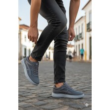 Fort 2308 Dks Keten Rahat Hafif Sneaker Erkek Ayakkabı