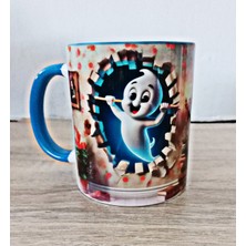 Büyük Boy Porselen Kupa, Şık ve Dayanıklı, Modern Tasarım