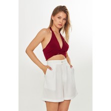 Camenta Tencel Bermuda Şort