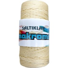 Saltıklar 1 Adet Polyester Makrome Ipi 270 Krem 100 gr