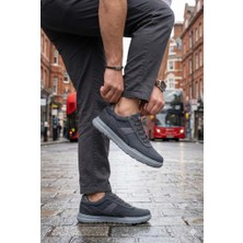Fort 0226 Dks Keten Rahat Hafif Sneaker Erkek Ayakkabı