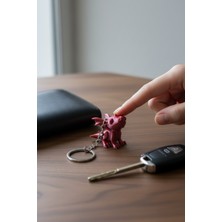 Pazarois Sevimli Bebek Ejderha Figürlü Anahtarlık