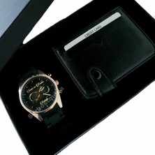 Erkek Kol Saati ve Kartlık Hediye Seti Sevgiliye Hediye Doğum Günü Yıl Dönümü Babalar Günü Hediyesi Erkeğe Kişiye Özel Hediye