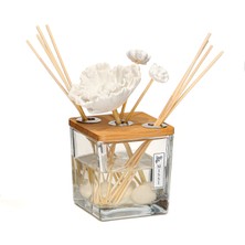 Missi Dekorlu Masif Ahşap Kapaklı 250 ml Black Vanilya Oda Kokusu