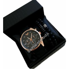 Sevgiliye Hediye Erkek Saat Bileklik Kombini Doğum Günü Evlilik Yıl Dönümü Sevgililer Günü Hediyesi Saat Kombini Erkeğe Hediye