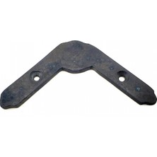 Marsilyan Antika Tarz Dekoratif Pirinç Dövme Gönye - Üst, 80X80MM, Oksit