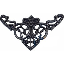 Marsilyan Dekoratif Köşe Süsü, Köşelik  - Büyük, 31X55MM, Eskitme, 100 Adet