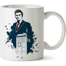 Efsane Doktor Who Tenth Porselen Kupa Bardak, Şık ve Dayanıklı Tasarım