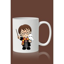 Büyülü Harry Potter Asa Tasarımlı Seramik Kupa Bardak