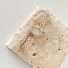 Vesce Atelier Deep Gold Saat Beyaz