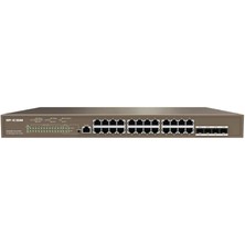 Ip-Com G5328P-24-410W Managed,l3, 24GE RJ45 Ports Poe,4ge Sfp Ports,poepwr BUD.370W Rack Mountable