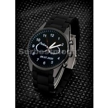 Erkek Kol Saati Erkek Saat Sevgiliye Hediye Kişiye Özel Isimli Saat Yıl Dönümü Doğum Günü Hediyesi Erkeğe Hediye