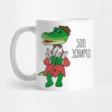 Renkli Gena The Crocodile Temalı Kupa, Eğlenceli ve Şık Tasarım
