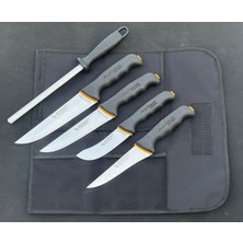 Atasan Platinium Seri Çantalı Şef, Kasap, Mutfak Bıçak Seti