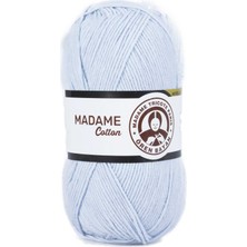 Ören Bayan 1 Adet Madame Cotton El Örgü Ipi Yünü 100 gr 031 Bebe Mavisi