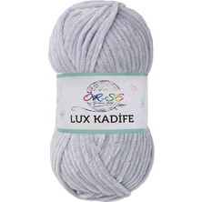 Örse Kadife El Örgü Ipi  03249 Açık Gri 100 gr 130 mt